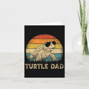 Schildpad Vader Schildpad Liefhebbers Papa Vaderda Kaart