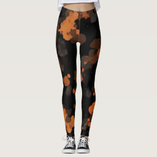 Schildpad Vintage Retro, Schildpad Patroon Leggings
