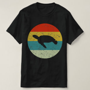 schildpad vintage silhouette 70s t-shirt