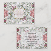  schildpad visitekaartje (Voorkant / Achterkant)