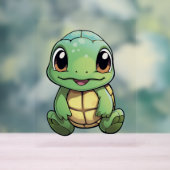 schildpad voor cartoon acryl bord (Neutraal)