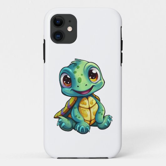 schildpad voor cartoon Case-Mate iPhone case (Achterkant)