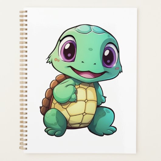 schildpad voor cartoon planner (Voorkant)