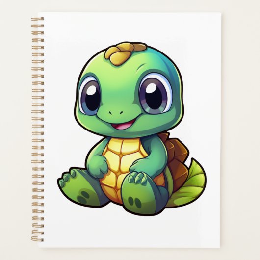 schildpad voor cartoon planner (Voorkant)