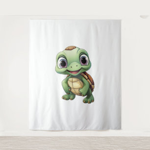 schildpad voor cartoon wandkleed
