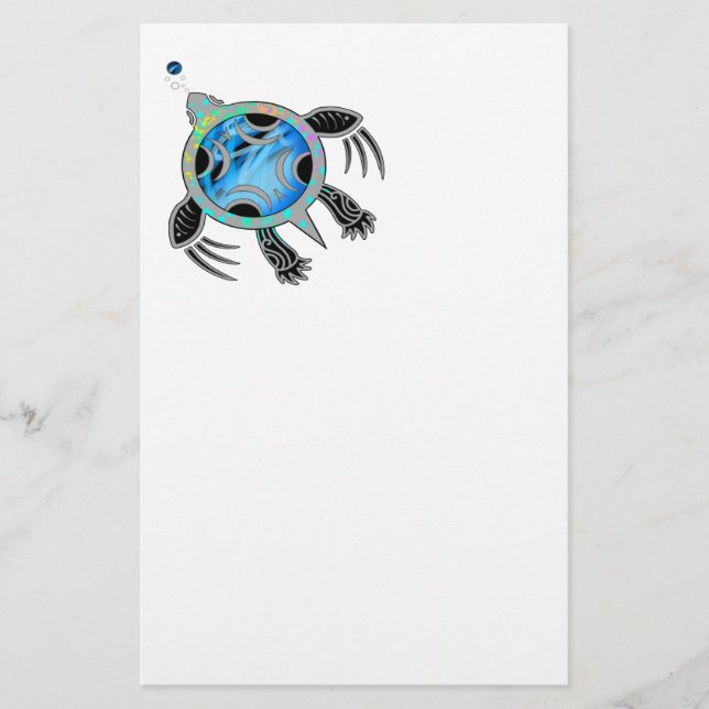 Schildpad voor Zee (Voorkant)