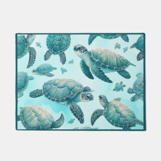 Schildpad Vrienden Deurmat