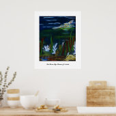 schildpad, Zee paarden door: Thomas J Norbeck Poster (Keuken)