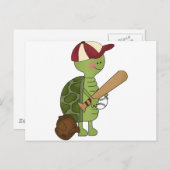 Schildpadbal Briefkaart (Voorkant / Achterkant)