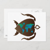 Schildpadden Briefkaart (Voorkant / Achterkant)