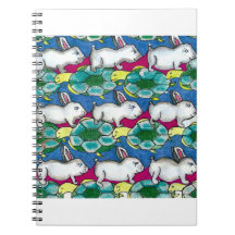 schildpadden en bunnies tessellation pattefanart