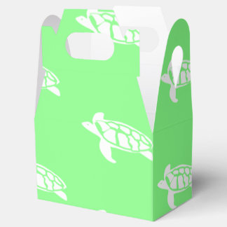 Schildpadden op Zee Groen Bedankdoosjes