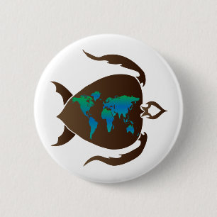 Schildpadden Ronde Button 5,7 Cm