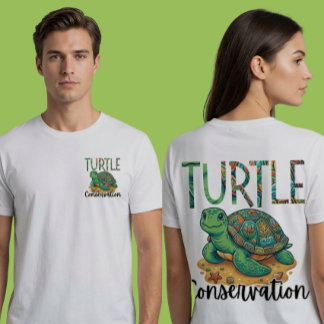 Schildpaddenbescherming Zeedierenbescherming T-shirt