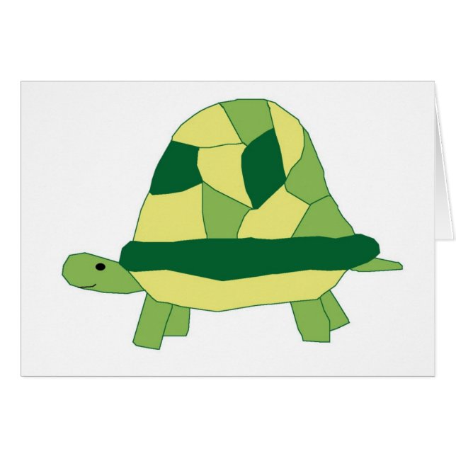 Schildpaddenkaart (Voorkant Horizontaal)