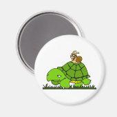 Schildpaddenrit Magneet (Voorkant / Achterkant)