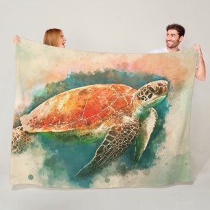 schildpadfleecedeken fleece deken