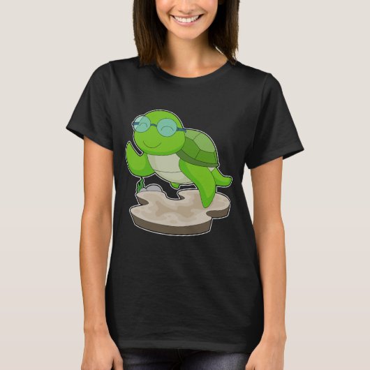 Schildpadglazen T-shirt (Voorkant)