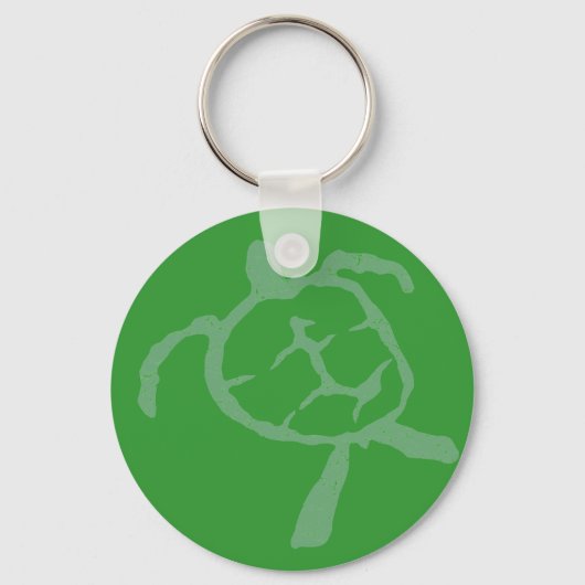schildpadgroen sleutelhanger (Voorkant)