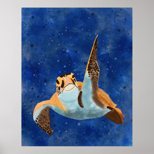 Schildpadgroeten Poster (Voorkant)