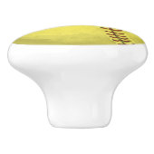 Schildpadkunst Keramische Knop (Zijkant)