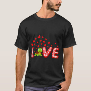 Schildpadliefhebber Funny Harten Liefde Schildpad T-shirt