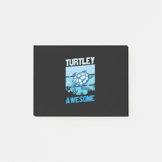 Schildpadliefhebber | Supercoole schildpad Post-it® Notes (Voorkant)