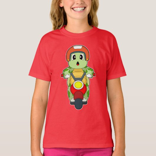 schildpadmotor t-shirt (Voorkant)