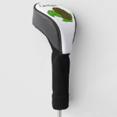 Schildpadontwerp Golfheadcover (Schuin)