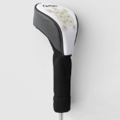 Schildpadontwerp Golfheadcover (Schuin)