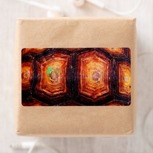 Schildpadpatroon Etiket (Insitu)