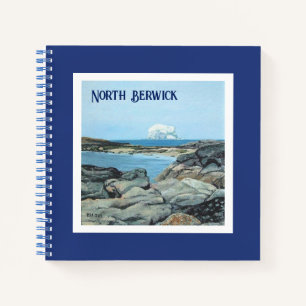 Schildpadschilderkunst in het Schotse landschap ze Notitieboek