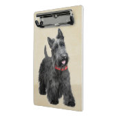 Schildpadschilders - Kute Original Dog Art Mini Klembord (Angled2)