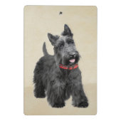 Schildpadschilders - Kute Original Dog Art Mini Klembord (Achterkant)