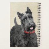 Schildpadschilders - Kute Original Dog Art Planner (Achterkant)