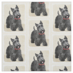 Schildpadschilders - Kute Original Dog Art Stof