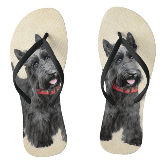 Schildpadschilders - Kute Original Dog Art Teenslippers (Voetbed)