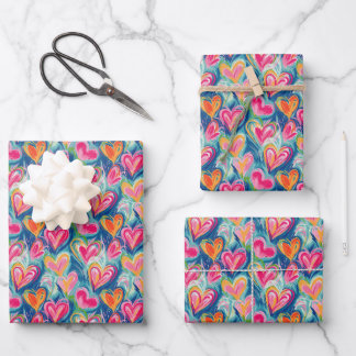 Schildpapier met kartonnen vellen, geverfd, voor h inpakpapier vel