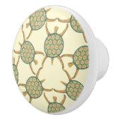 Schildpatroon Keramische Knop (Rechts)