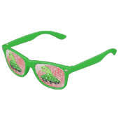 Schildschilfers, schildpad cartoon kinder zonnebril (Gekanteld)