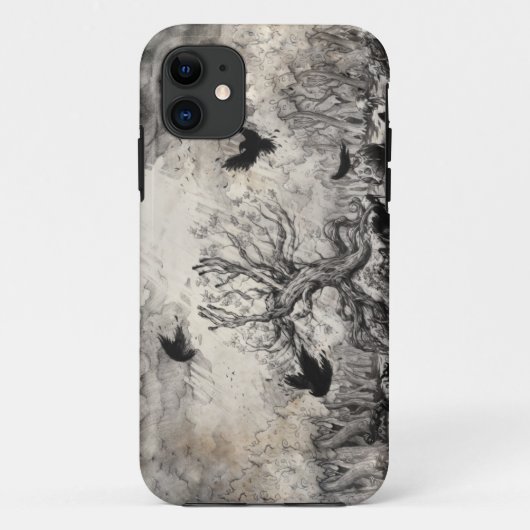 SCHILLEH Dark Tree Case-Mate iPhone Case (Achterkant)