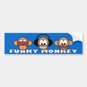 schimmelaap bumpersticker