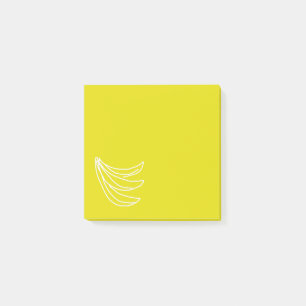 Schimmelgelige banaan post-it® notes