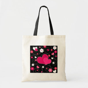 Schimmelharten en bloemen - Bag Tote Bag