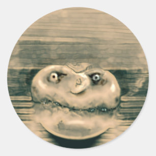 Schimmelkop Ronde Sticker