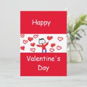 Schimmels Valentijnse Kaart (Staand voorkant)