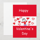 Schimmels Valentijnse Kaart (Voorkant / Achterkant)