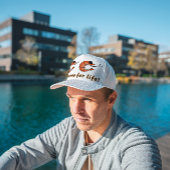 Schimmelvis garnalen hoed trucker pet