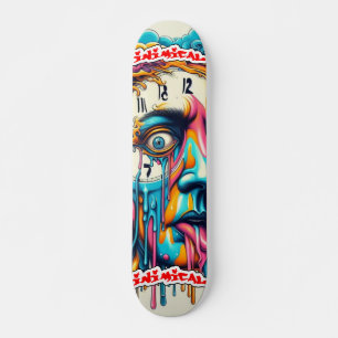 Schimmig droombeeld skateboard