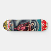 Schimmig weerwolf skateboard (Horizontaal)